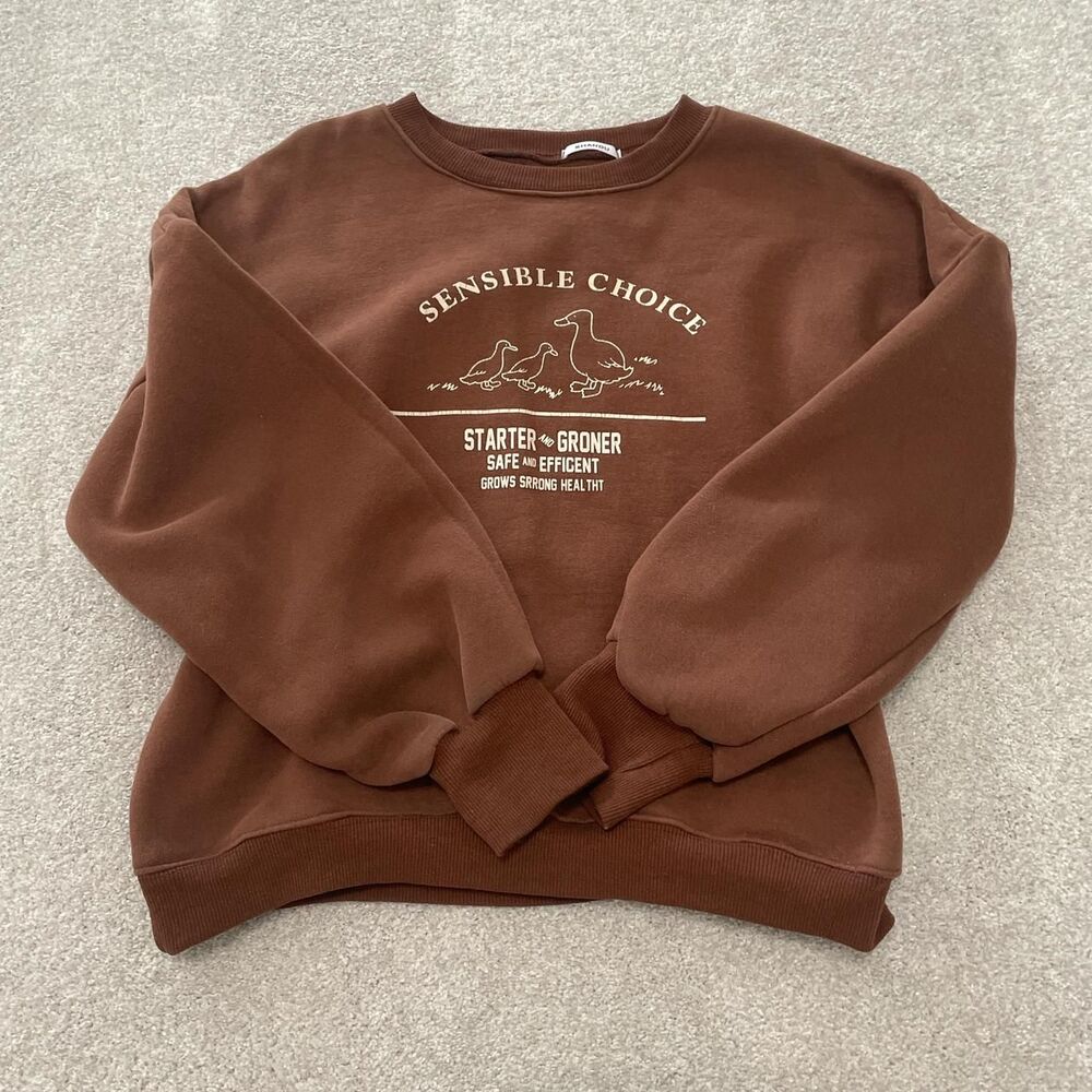 Unbranded Men's Brown Sweatshirt